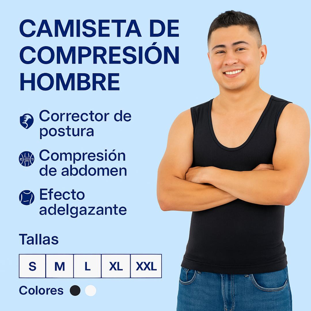 Camisilla de compresión | Moldea tu abdomen y mejora tu postura