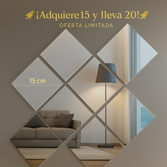 Decora tu hogar con estilo ¡Adquiere 15 y lleva 20!
