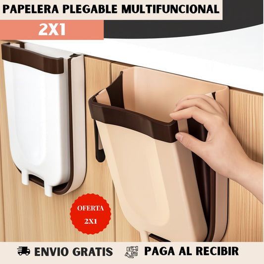 Papelera Plegable Multiusos
